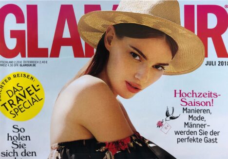 Glamour-Cover Juli 2018, Sommerhaut
