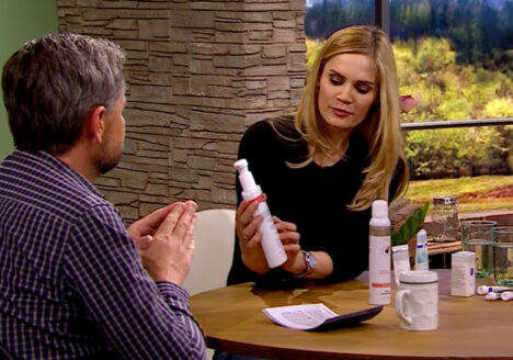 Dr. Monique Stengel klärt über verschiedene Produkte auf